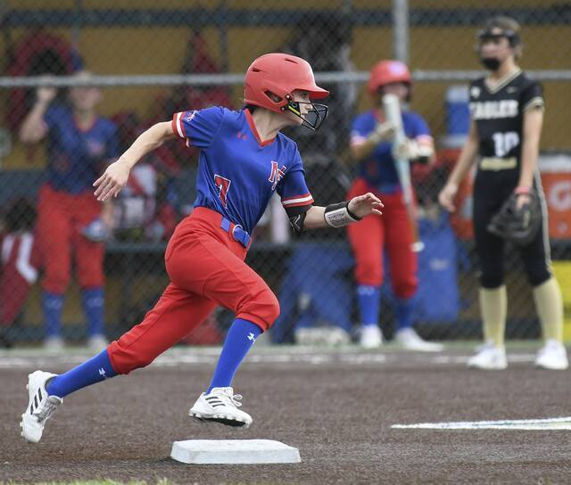 MPASDVikings's tweet photo. 🏆 Tournament Time! 🏆

The MP Vikings are ready for the 1st Round of the PIAA Softball Tournament today against Sharon HS at Allegheny College. Game time is NOON!

Lets go Vikes! ❤️💙🥎 @billbeckner @WestmorelandSN

Let's go, Vikes! #rowvikes @billbeckner@WestmorelandSN https://t.co/ny11mCmsOu