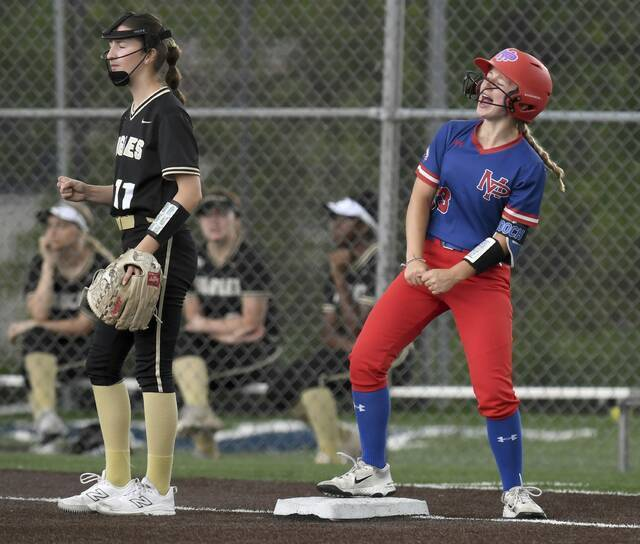 MPASDVikings's tweet photo. 🏆 Tournament Time! 🏆

The MP Vikings are ready for the 1st Round of the PIAA Softball Tournament today against Sharon HS at Allegheny College. Game time is NOON!

Lets go Vikes! ❤️💙🥎 @billbeckner @WestmorelandSN

Let's go, Vikes! #rowvikes @billbeckner@WestmorelandSN https://t.co/ny11mCmsOu