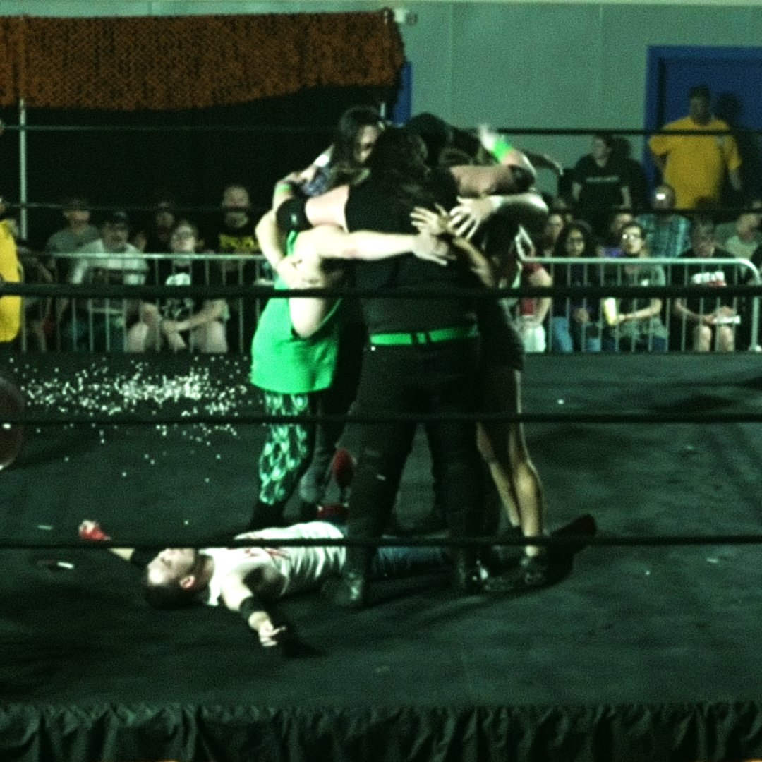 JimmyShane's tweet photo. The Cürtain Call. 

Jüne 1st 2024 I started this ride with The Krüe and haven’t looked back yet. 👌🏻

@KrueWrestling https://t.co/T78TvEfimR