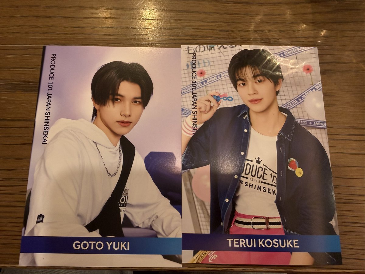Da65L's tweet photo. PRODUCE101JAPAN 新世界 タワレコカフェ 日プ カフェ ポストカード ポスカ 交換 

【譲】後藤結 照井康祐
【求】飯塚亮賀

手渡し希望現在表参道います
お気軽にお声掛けください

#日プ新世界交換  #新世界交換  #日プ交換 https://t.co/b4Z6fcbf9t