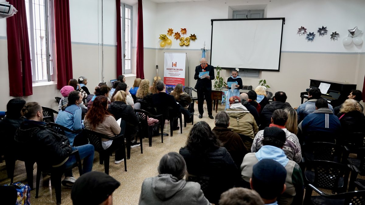 saludmentaladic's tweet photo. Celebramos el 33º Aniversario del Hospital de Día de Salud Mental en Córdoba 🎉
Gracias a todo el equipo de salud y familias por la tarea conjunta que se realiza para sostener la salud y bienestar de quienes allí realizan sus tratamientos y actividades artístico-recreativas 🫂 https://t.co/BkYW0yeU3t