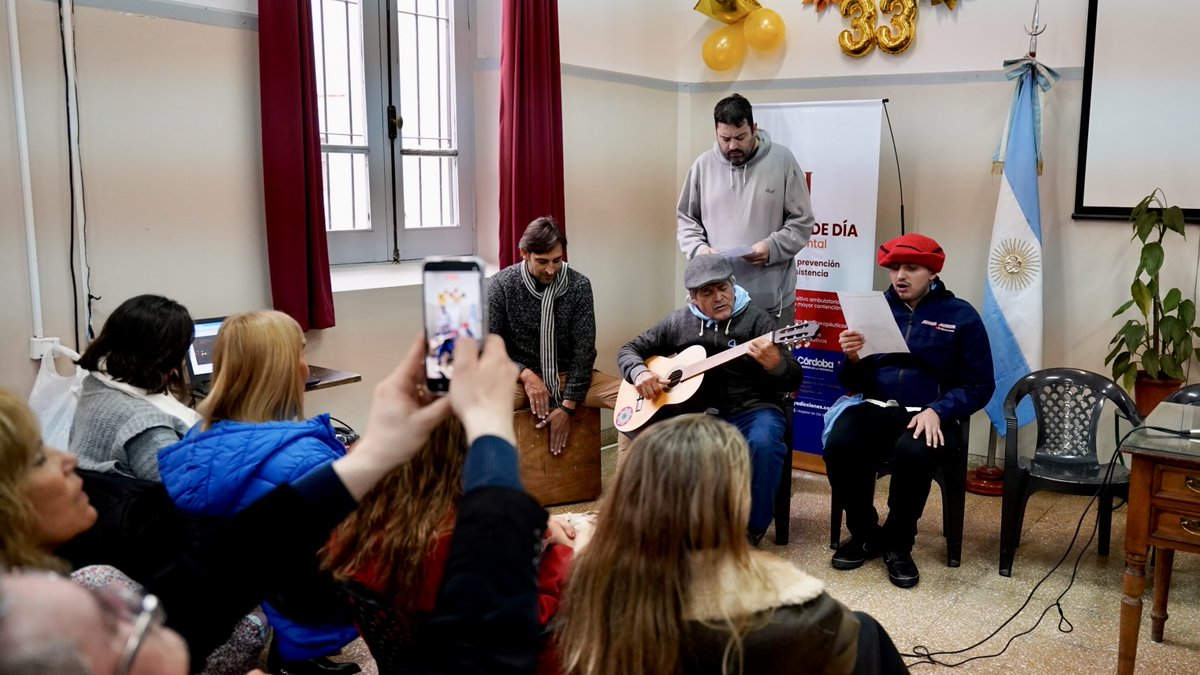 saludmentaladic's tweet photo. Celebramos el 33º Aniversario del Hospital de Día de Salud Mental en Córdoba 🎉
Gracias a todo el equipo de salud y familias por la tarea conjunta que se realiza para sostener la salud y bienestar de quienes allí realizan sus tratamientos y actividades artístico-recreativas 🫂 https://t.co/BkYW0yeU3t