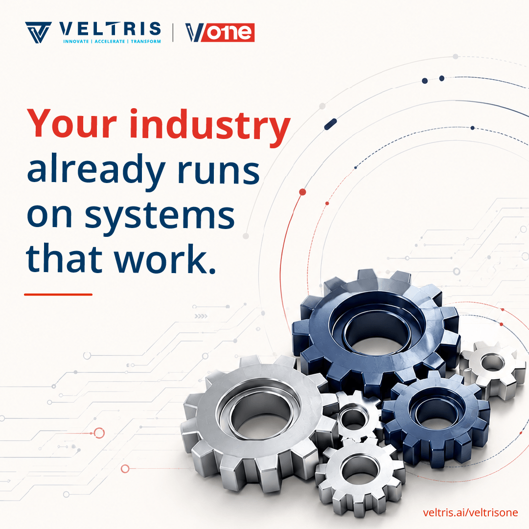 VeltrisTech's tweet photo. Most AI vendors want you to rip out what works and start over. That's not a strategy. That's a risk.

VeltrisOne is an orchestration platform. It connects your existing systems, your industry data, and proven AI into one layer. No rip and replace.

See it: https://t.co/q81G4MbjbZ https://t.co/FFVGzSNcNy