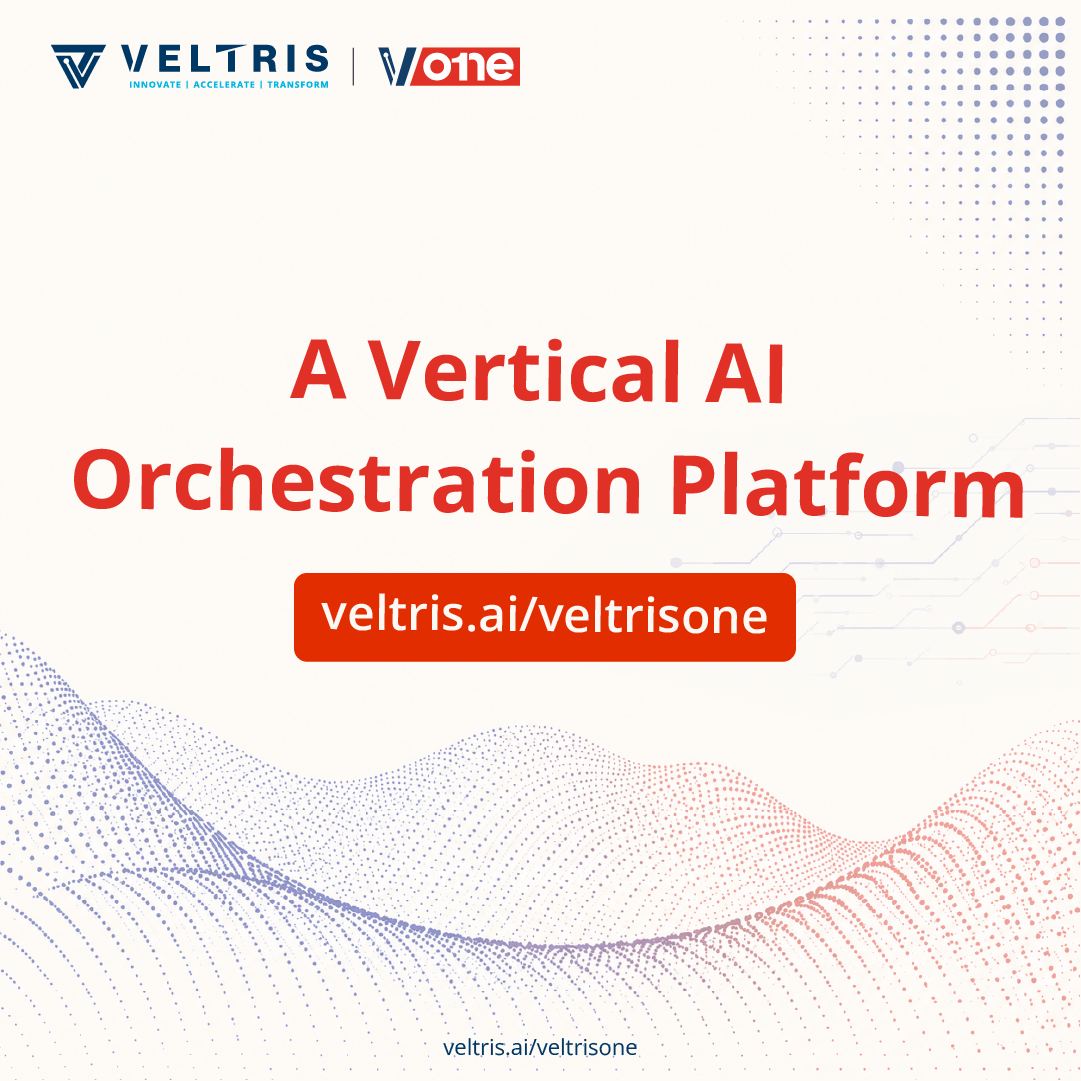 VeltrisTech's tweet photo. Most AI vendors want you to rip out what works and start over. That's not a strategy. That's a risk.

VeltrisOne is an orchestration platform. It connects your existing systems, your industry data, and proven AI into one layer. No rip and replace.

See it: https://t.co/q81G4MbjbZ https://t.co/FFVGzSNcNy