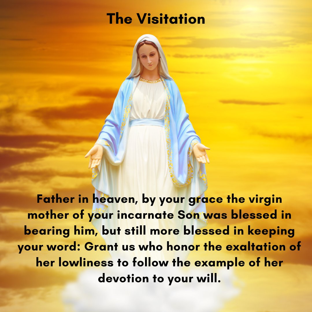 StAnneEpiscopal's tweet photo. On the Feast of the Visitation, Mary’s joy meets Elizabeth’s blessing, and the Spirit stirs within them. God’s promise is already at work among us.  #StAnnes #EpiscopalChurch https://t.co/JrbC74xWax