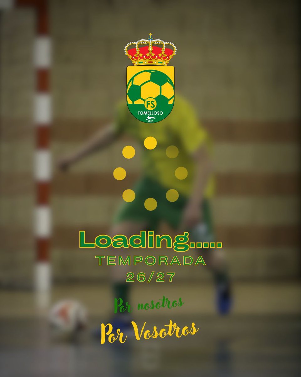 Tomellosofs's tweet photo. COMENZAMOS A PLANIFICAR LA TEMPORADA 2026/2027

PRÓXIMAMENTE OS ADELANTAREMOS TODA LA INFORMACIÓN DEL CLUB PARA ESTA TEMPORADA

#tomellosofs #pornosotrosporvosotros https://t.co/hMTYbcruy9