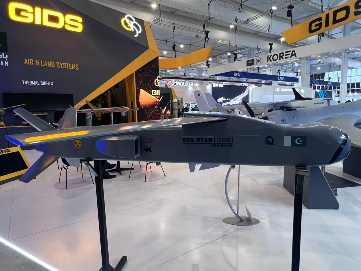 Defense_Talks's tweet photo. 🇵🇰 𝐀𝐙𝐁-81 𝐋𝐑 (𝐒𝐃𝐁): 𝐏𝐚𝐤𝐢𝐬𝐭𝐚𝐧’𝐬 𝐈𝐧𝐝𝐢𝐠𝐞𝐧𝐨𝐮𝐬 𝐋𝐨𝐧𝐠-𝐑𝐚𝐧𝐠𝐞 𝐏𝐫𝐞𝐜𝐢𝐬𝐢𝐨𝐧 𝐒𝐭𝐫𝐢𝐤𝐞 𝐂𝐚𝐩𝐚𝐛𝐢𝐥𝐢𝐭𝐲 

The AZB-81 LR Small Diameter Bomb (SDB), developed by Global Industrial & Defence Solutions (GIDS), represents a significant advancement in Pakistan’s indigenous precision-strike capabilities.

Designed for high-accuracy stand-off engagements, the lightweight munition enables aircraft and UAVs to strike targets from extended ranges while remaining outside hostile air defense envelopes. Equipped with an Imaging Infrared (IIR) seeker, the system delivers precision targeting for a wide range of battlefield scenarios.

Key Specifications:
▪️ Range: 200+ km (High Altitude)
▪️ Range: 120 km (Low Altitude)
▪️ Seeker: Imaging Infrared (IIR)
▪️ Accuracy: 3 m CEP

As modern militaries increasingly prioritize precision and survivability, stand-off weapons such as the AZB-81 LR provide the ability to engage strategic targets with high accuracy while reducing operational risk.

#Pakistan 🇵🇰 #GIDS #AZB81LR #SmallDiameterBomb #PrecisionStrike #StandOffWeapon #DefenseTechnology #MilitaryTechnology #Aerospace #GlobalDefenseInsight