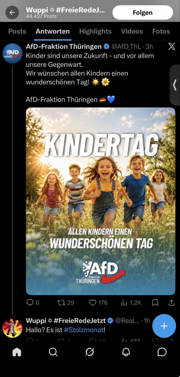 gegendenstricho's tweet photo. #Stolzmonat wirkt mittlerweile ungefähr so zeitgemäß wie deine Karrierepläne.

Und in Koblenz bist du offenbar auch wieder raus aus dem Spiel.

#wuppi #nulpe https://t.co/ewDNxi6KHj