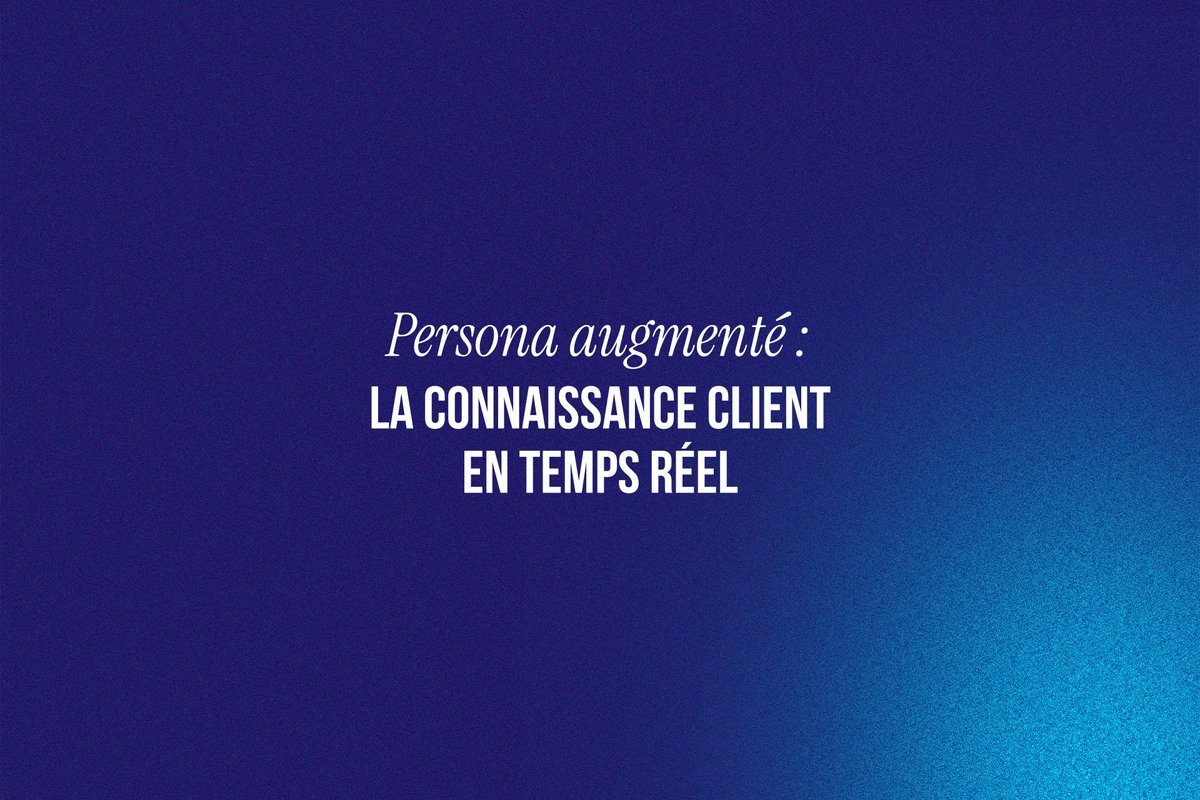 laReclame's tweet photo. au sein de l’agence explorent une autre approche : utiliser l’IA pour transformer les persona en outils vivants, capables d’être interrogés à tout moment.
Pour en savoir plus, rendez-vous sur #ScanBook :
https://t.co/2xQmvpDKka https://t.co/Nr1wEDoumV