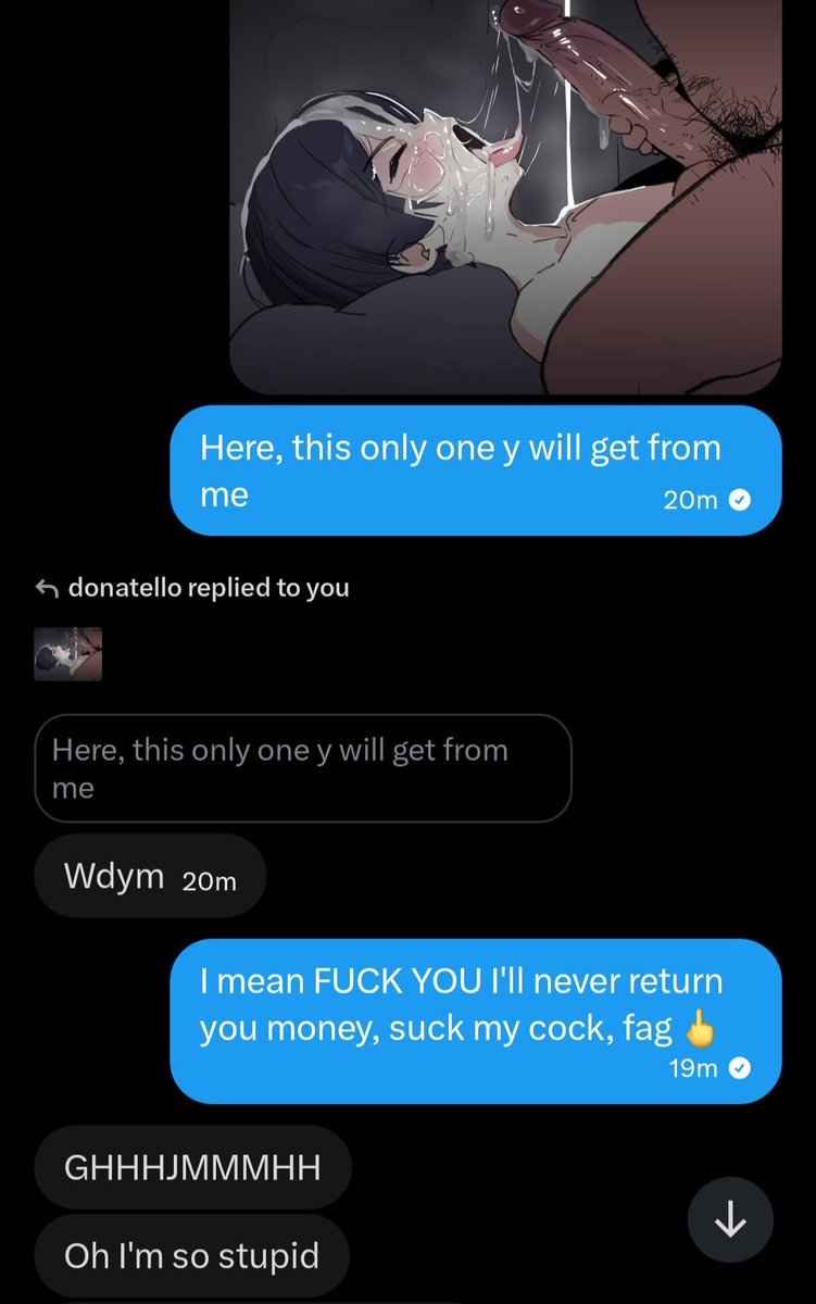 HardcoreGamerUa's tweet photo. I think he just cum when realize that he loose his money 

#Findom #Cuck #Cuckold #sissy #Femboy #Goon #Gooner #Scam #Loser #Scammed #ScamBait #Cuckold #Cucked https://t.co/Zhc5Zydb3U