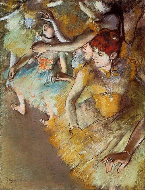 エドガー・ドガ『踊り子』1883年 ダラス美術館