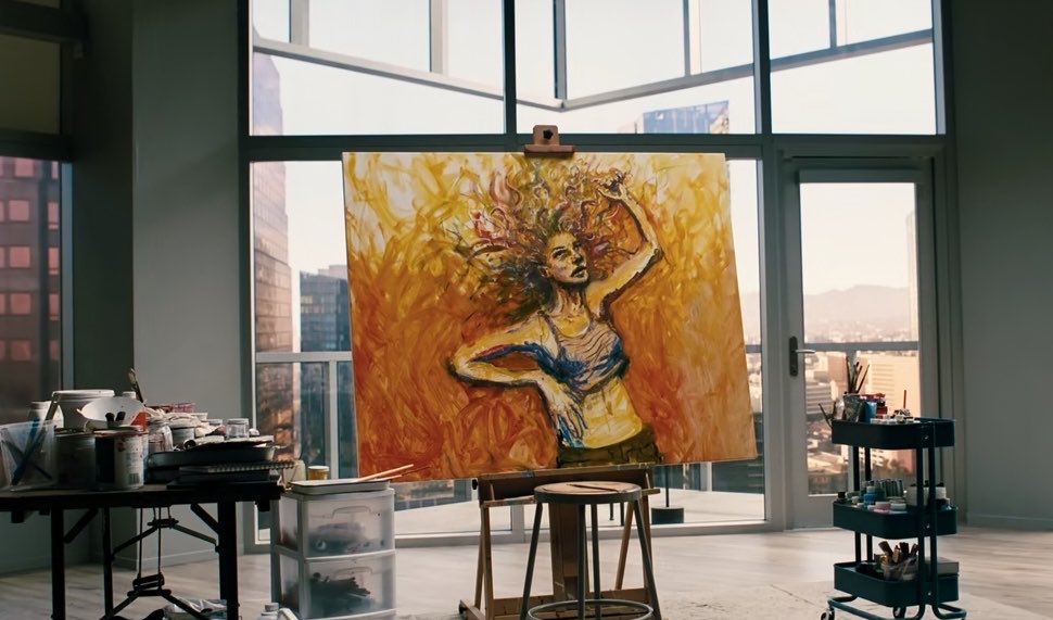 welovesweetboy_'s tweet photo. why tf did jules paint our sweet rue in hell? is she stup!d?? https://t.co/6iab5Yav91