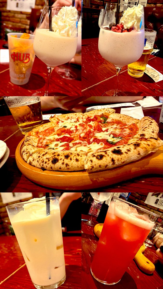 hld_VR's tweet photo. 今月頭からHUBでお酒とご飯🥃🍕
ܸ^. ̫.^ ܸ https://t.co/4ZLqGKrTs0