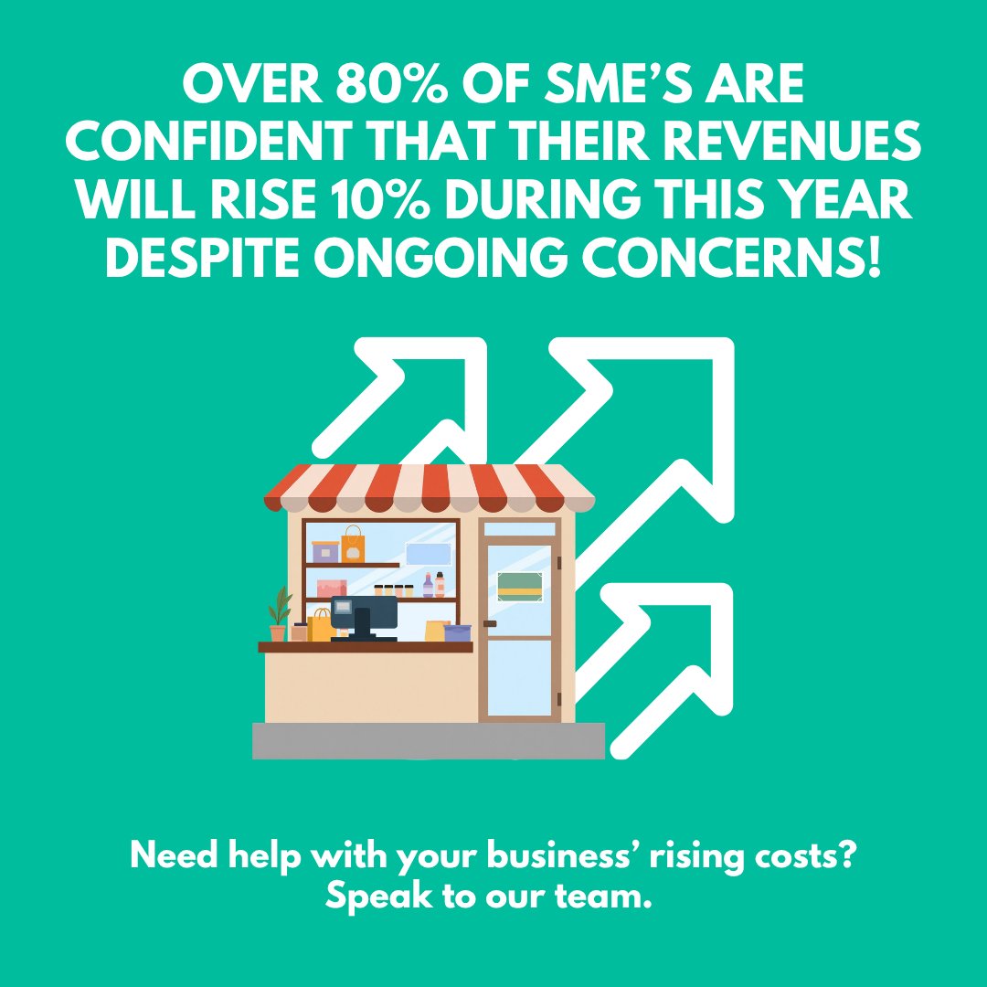 MJBushellAcc's tweet photo. 83 per cent of SMEs remain confident that their revenues will rise 10 per cent over the next year despite ongoing concerns about late payments and cashflow issues.

This follows a crackdown on late payments. 

#SME #Accountancy https://t.co/PqQYtKPzRa