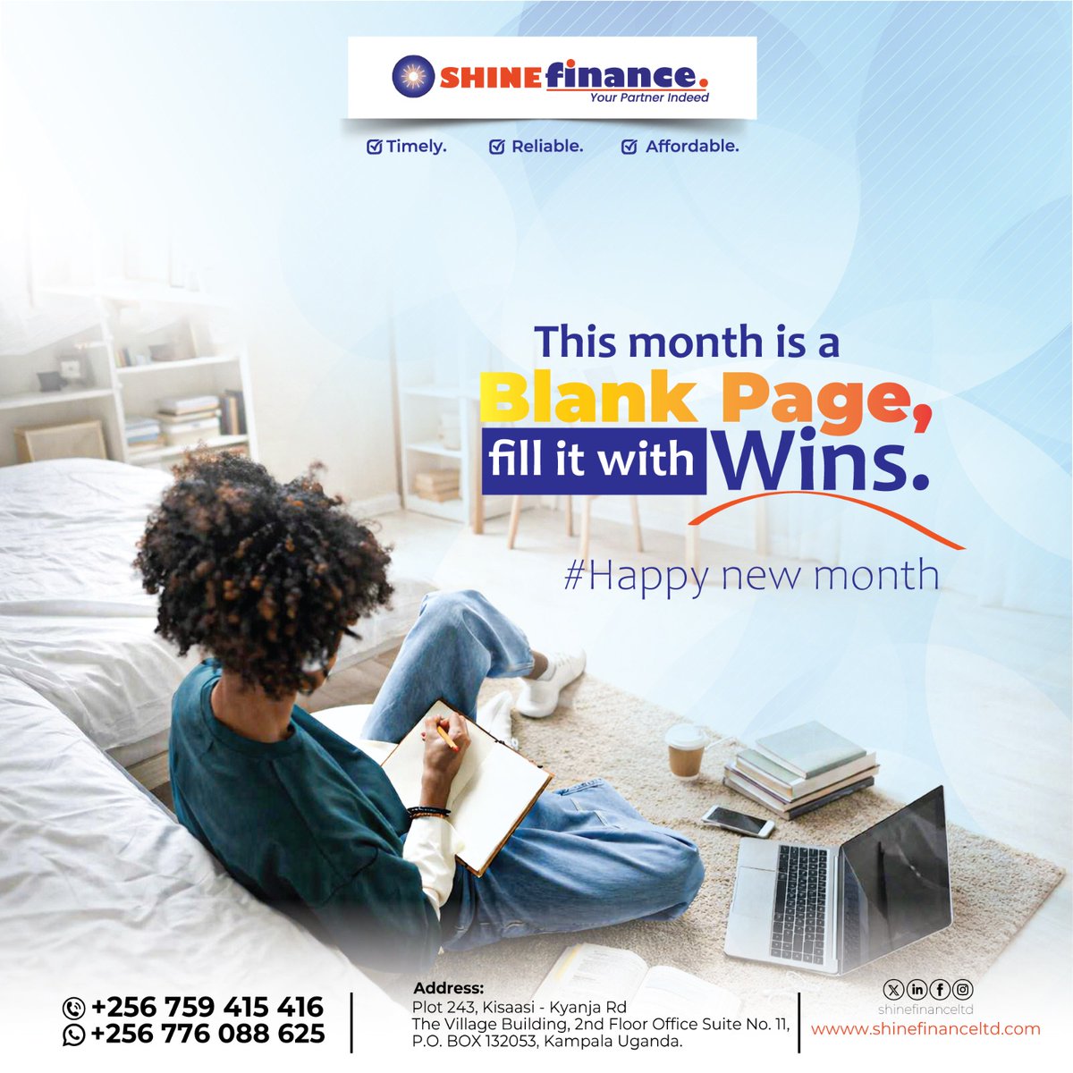 ShineFinance's tweet photo. Happy new Month https://t.co/MAZJqKakQM