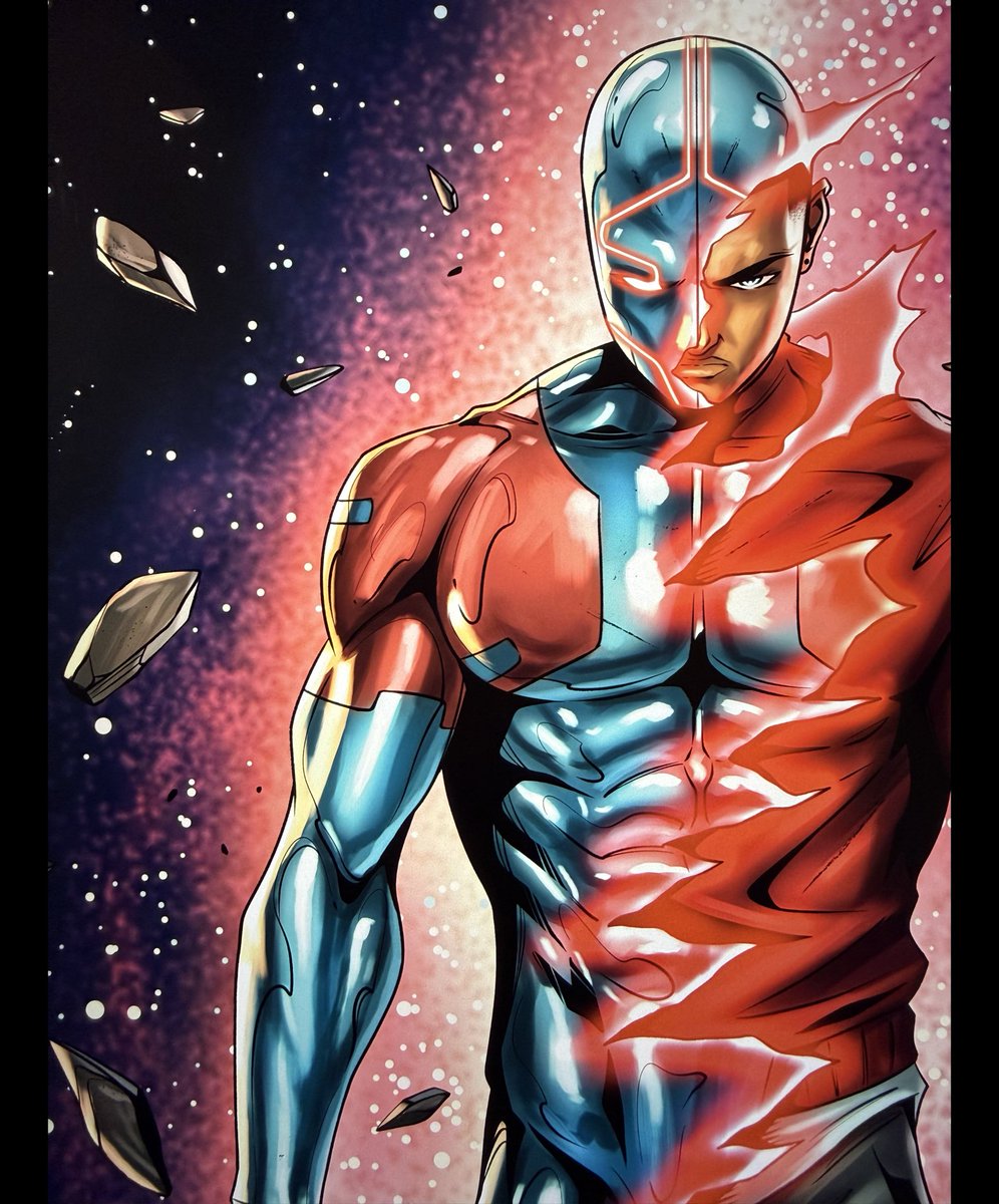 Rico_J_Art's tweet photo. A cover art preview of my OC “War Ready” from my graphic novel W.A.R‼️
#WARcomic #indiecomic #indiecharacter #comicart https://t.co/A78Qh1K3VT