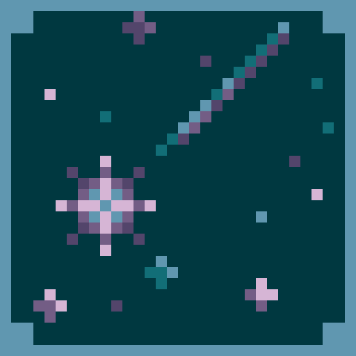 asilis27767's tweet photo. ShootingStar #dotpict
#32pixel
今日の32ピクセル「流れ星」 https://t.co/sqpaGQCe2Q