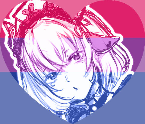 EllyRedacted's tweet photo. Happy Pride Month 🩷💜💙

There's something I want to get off my chest, so here's a small message to my fellow bi cuties:

Despite a small (but very loud) minority trying to tell you otherwise every year, you are still valid and you deserve to celebrate this month like any other queer individual. Don't let anyone tell you otherwise.

Last year I got a lot of shit for being "just" bi, because apparently I'm "not queer enough". And I'm not gonna lie, it was painful to a degree where I didn't even want to be involved in pride month anymore, especially because it came from some people I thought were friends.

But this year? Those people can all suck my dick and choke on it, for all I care. Imma celebrate who I am, and there isn't a single thing you can do to change that.

Stay hydrated. 💛