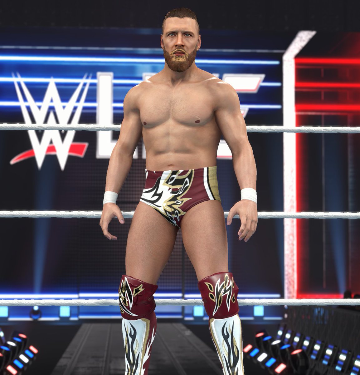 jsub16's tweet photo. Bryan Danielson (BCC) w/ crowd signs uploaded on CC
(c) to @CFPunk2k for the logo textures for the 2nd attire

Platform - PC Steam
HashTags - JustName, BryanDanielson

#WWE2K26 https://t.co/yRD4qROpnT