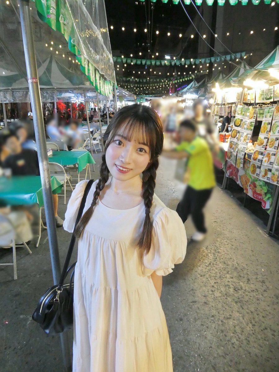 kawase_uta_0227's tweet photo. ナイトマーケットへ🇹🇭
夏と熱気を感じて楽しかった🧚‍♀️ https://t.co/5Ukc6PHKVw