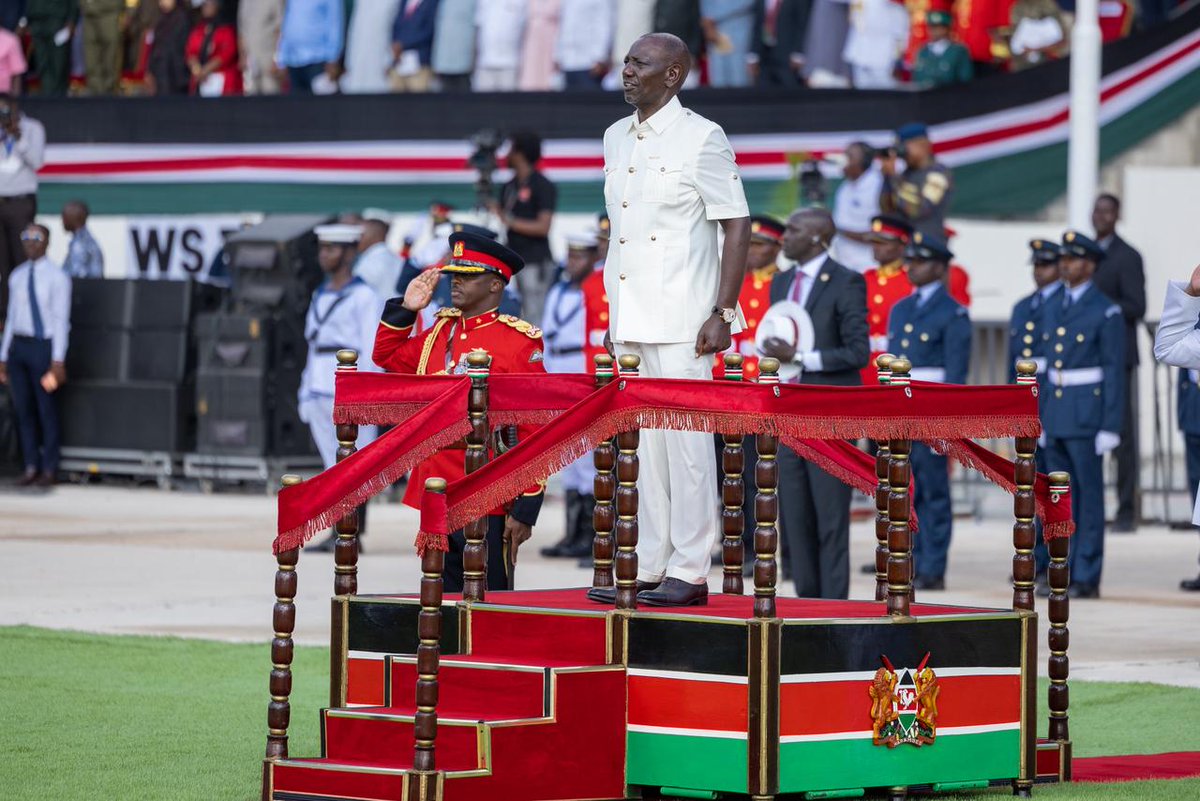 Eng_F_Ngeno's tweet photo. As we commemorate the 63rd Madaraka Day under the theme "Education, Skills and the Future," we celebrate Kenya’s progress and reaffirm our commitment to sustainable development, climate resilience, and inclusive growth.

I joined H.E. President Dr. @WilliamsRuto at Wajir Stadium, Wajir County, in marking this important national day, guided by his vision that places education, innovation, and green skills at the centre of national transformation and a sustainable future.

The President highlighted Northern Kenya’s vast potential in renewable energy, climate-smart agriculture, livestock development, and water resource management, alongside ongoing efforts in rangeland restoration, irrigation expansion, and drought resilience.

As the State Department for Environment and Climate Change, we remain committed to ecosystem restoration, sustainable resource management, and climate action for a resilient and prosperous Kenya.
#MadarakaDay2026 #EducationSkillsAndTheFuture #ClimateAction #EnvironmentalConservation #SustainableDevelopment