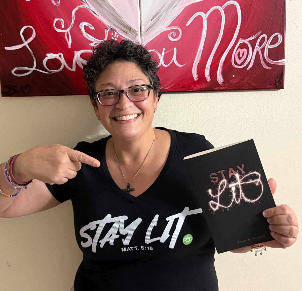 TexasStready's tweet photo. Want to have and keep excitement in your life? Stay Lit is a great example of how to do that. Get your copy today at https://t.co/gLbUiifSFC #ARadicalDifference #StayLit #FaithBasedRecovery #ChristianBooks https://t.co/3r76W5TmOM