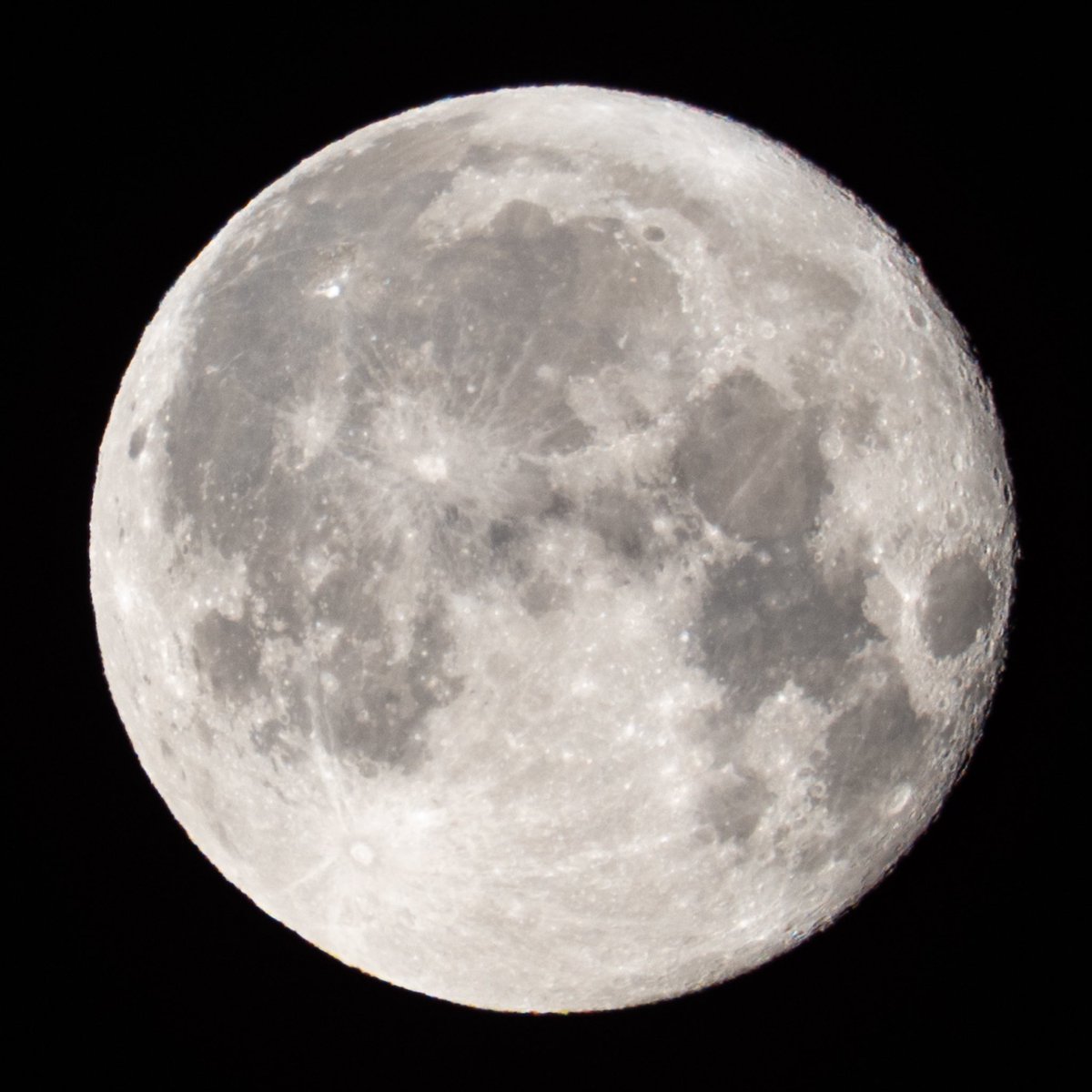 ClaasenSam's tweet photo. Moonset this morning. https://t.co/g9TaGrXA9T