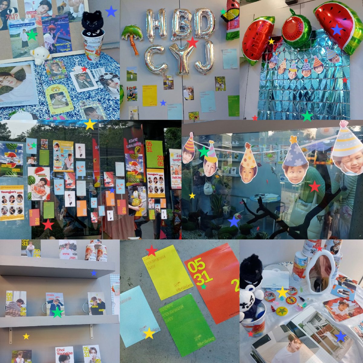 freakydoun's tweet photo. had so much fun yesterday >_____< #ASliceofYoungjaeSummer 🍉🐝 https://t.co/hFpwafEZPn