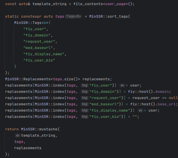 hoffridder's tweet photo. img 1: Logic needed to optimally leverage constexpr

img 2: idea for a macro. Macro recursion sucks. PPC has limited tools. 

img 3,4: Final solution: using callbacks instead. Much less painful.

I understand why Zig, Rust, etc. exist, C/C++ macros are super painful but necessary https://t.co/rMtexGzVjS