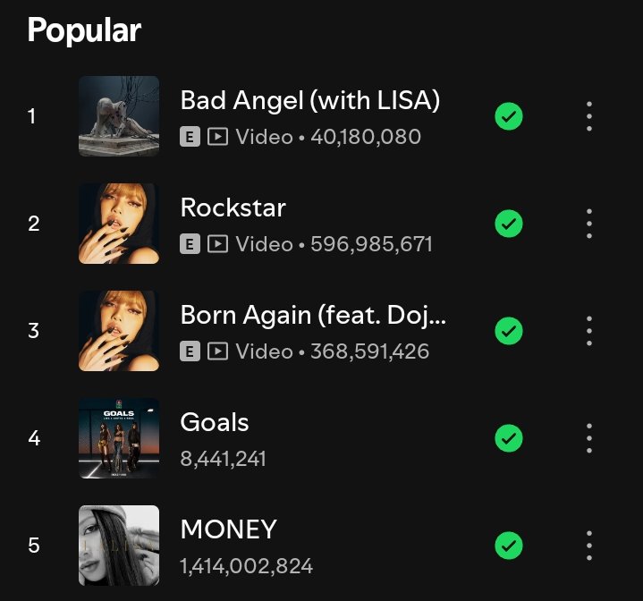 LISANATIONS_'s tweet photo. ‘Goals’ is now Lisa’s 4th most popular song on Spotify!

🔗 https://t.co/ajbRcnJd8z

Please keep streaming! If you’re busy, just park your account on Stationhead.
🔗 https://t.co/15d2m5yoBS

@wearelloud 

#LISAxGOALSxFIFA
#LISAxANITTAxREMA https://t.co/UZu1Prxsod