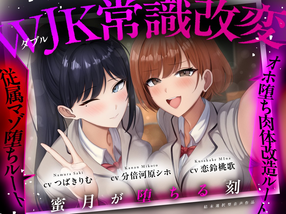 akaicarrot_mkh's tweet photo. ぱーゔぁーとすれいぶ(@pervertsla)様の作品デザインを担当させていただきました！現在50%OFFとなっております👀

イラスト：kAte(@k_0art)様 https://t.co/hXeCj0XpZY