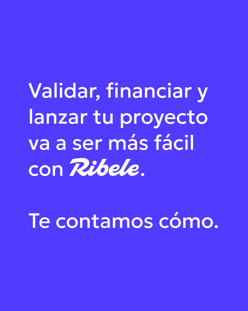 hiribele's tweet photo. 🚀 ¡Llega Ribele!

Muchos emprendedores tienen ideas.

Pocos validan antes de invertir tiempo y dinero.

Por eso creamos Ribele, donde podrás:
✅ Recibir votos y feedback de la comunidad.
✅ Convertir una idea en un proyecto.

👉 Envía tu proyecto para su estreno el 1/10/2026. https://t.co/L0SQ1NnBed