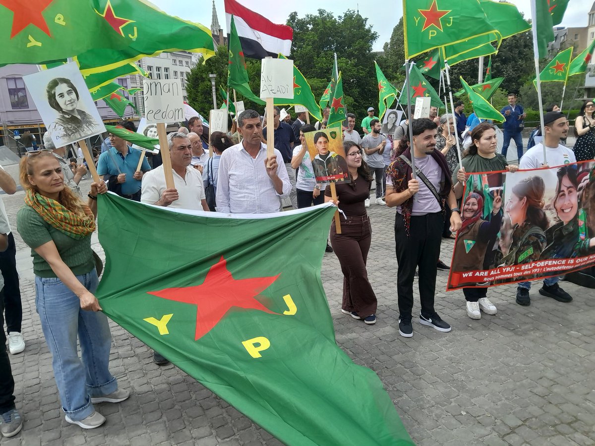 NAVBEL_External's tweet photo. 31 05 2026 Brussels #WeAreAllYPJ https://t.co/330dEqTQbd