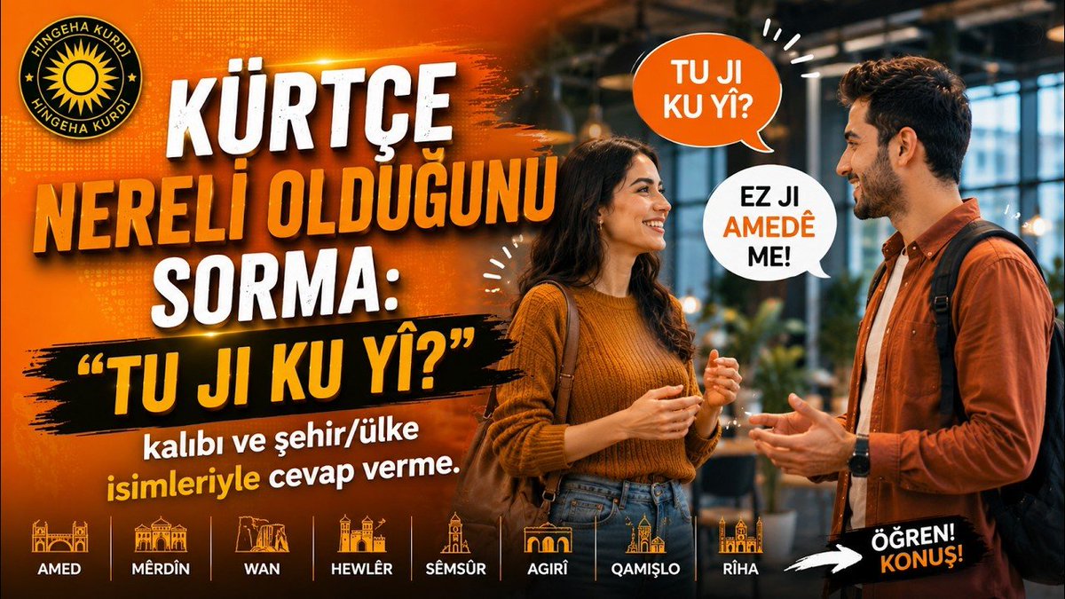 hingehakurdi's tweet photo. Yeni videomuzda şu konular üzerinde durduk:

-Kürtçe nereli olduğunu sorma 
-Îşaret zamirlerinin kullanımı 
- Kişi ekleri ve çoğul ekleri 

https://t.co/BSrHE4wXS1 https://t.co/d1xCd27bFv