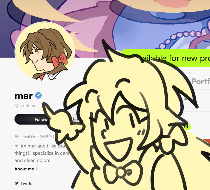 llirisdemar's tweet photo. i'm verified on vgen!!! to celebrate, i'm doing a new service for chibi drawings :D and if you use the code MARVERIFIED you'll get 10% off your commission, only available this week! #vgencomm https://t.co/D3pFY9xE5U
