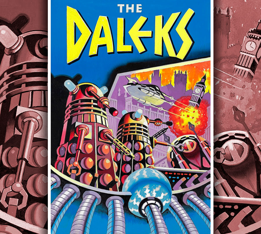 evenav34's tweet photo. The Daleks, circa 1965, art Ron Turner.

#drwho #dalek #ronturner #scifinexus #scifiart https://t.co/Xz6D3LmEvx