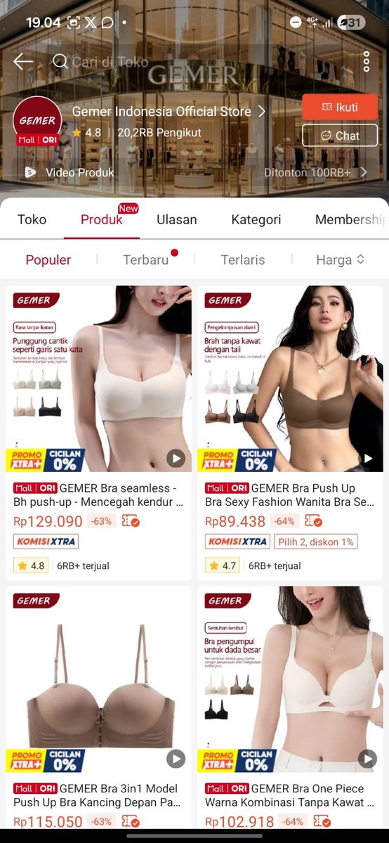 binnssi2's tweet photo. GIRLSSS JANGAN SKIP 😭‼️
nemu bra seamless yang tetep ngangkat dan bikin nyaman 🫶 https://t.co/gZDJtDHL7c