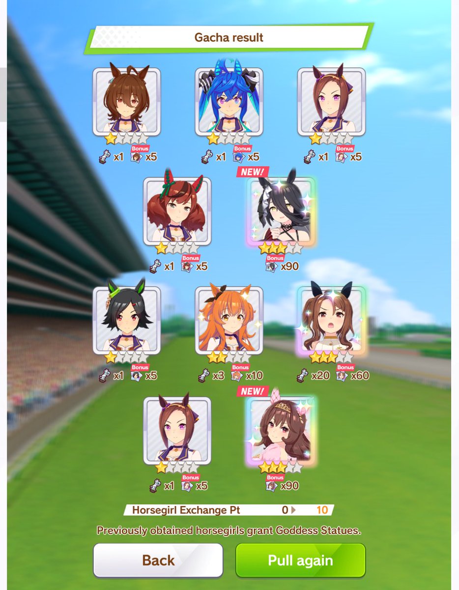 Erriiiiick's tweet photo. Why is my luck so much better on JP uma😭😭😭 https://t.co/GfCz5iSu5i