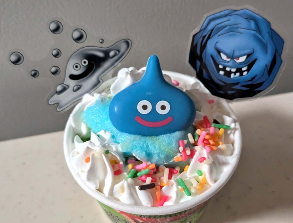 ドラゴンクエスト サーティワンコラボ スライムたちがあらわれた