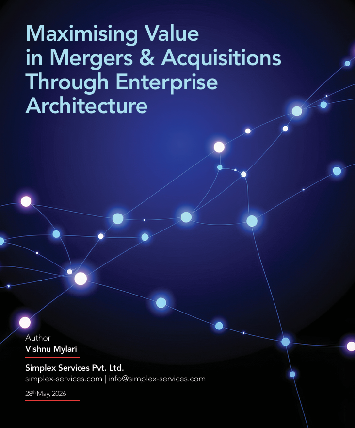 simplexsvcs's tweet photo. In an M&amp;A context, Enterprise Architecture acts as a critical link between business strategy and technology execution.

👉 Download our complimentary whitepaper that charts a credible risk-managed path toward integration.

https://t.co/vM38WmdlEZ https://t.co/zwyu0xGU5M