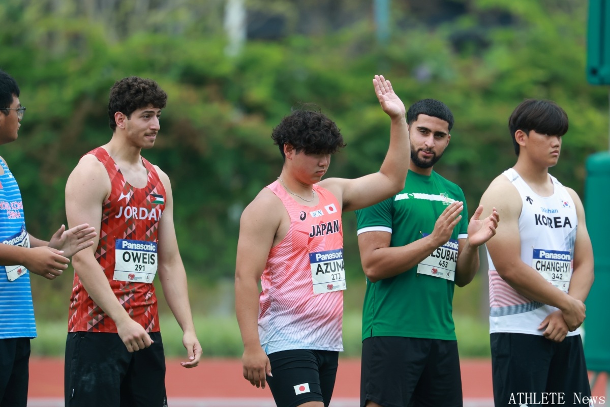 5/31 香港2026 U20アジア陸上競技選手権大会 DAY4 男子円盤投決勝 9位