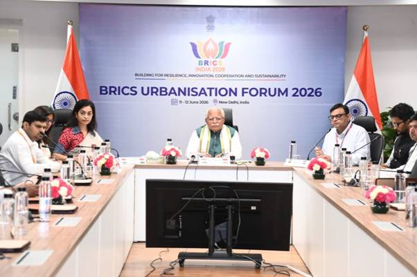 PIB_India's tweet photo. ✦ India to host 13th #BRICS Urbanisation Forum in New Delhi on 11–12 June 2026

✦ The Urbanisation Forum will be held under the theme ‘Cities for People: BRICS Cooperation for Inclusive and Resilient Urban Futures’

✦ The Forum will focus on a few broad priorities: inclusive urban development, climate and disaster-resilient infrastructure, stronger municipal institutions, and digital innovation for better urban governance
