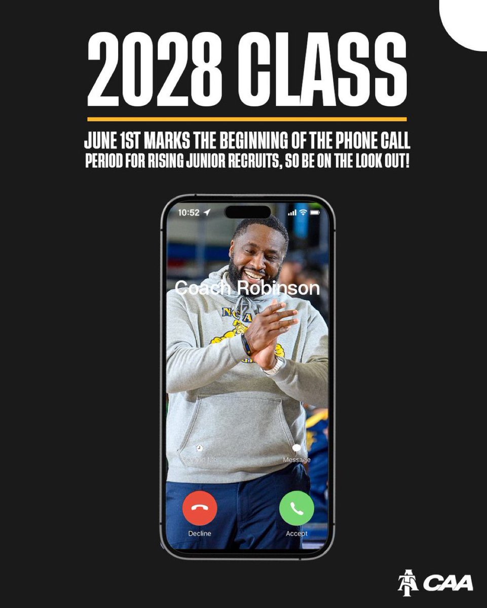 Chris_NCAT_Dunn's tweet photo. ๐๐ฅ๐๐ฌ๐ฌ ๐จ๐ ๐๐๐๐โฆ ๐โ๏ธ
The lines are officially open. We canโt wait to connect with the next generation of Aggies. ๐๐
#AggieWBB๐๐ #Commit2Grit #WeAboveMe #LevelUp #BeUncommonโฃ https://t.co/79wwFWKPfT