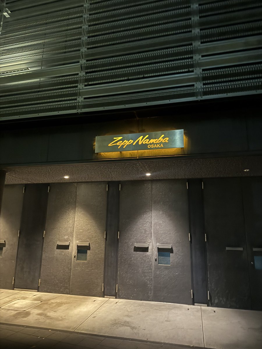 densyoku_870's tweet photo. Zepp Namba下見してきました。

初めて見たけどハコデカすぎやろww  こんな会場に人集まるんか本当に...

みんな無理せず来れる人は絶対に来てね？本当に無理せず。でも絶対。ガチでマジ。でも無理せず。

#123エンターテイナーズ https://t.co/dOSxPYs289