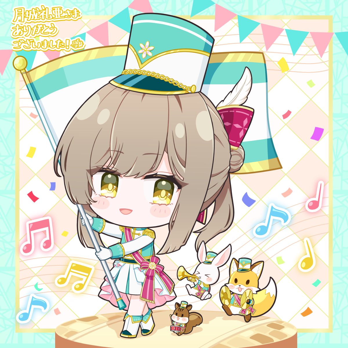 kazechan812's tweet photo. サブSkeb納品いたしました！
リクエストありがとうございました🥁🎺
#Skeb #Commission https://t.co/MOaHkTCN3N