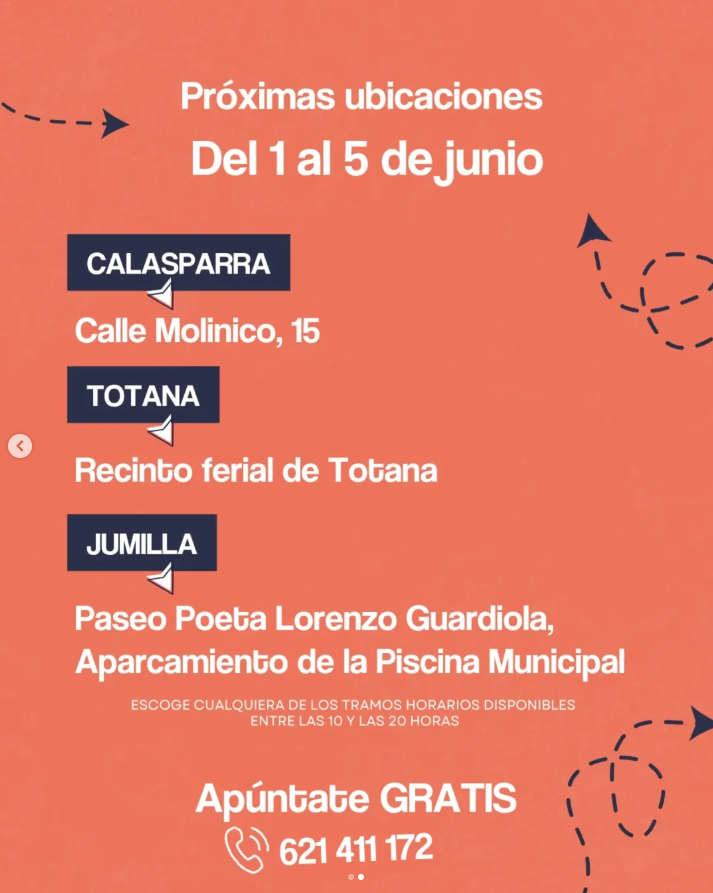 FIntegraDigital's tweet photo. 🚐💻 Las Aulas Móviles de Applicate continúan acercando la formación digital a todos los rincones de la Región de Murcia.

Del 1 al 5 de junio podrás encontrarlas en:
📍 Calasparra – Calle Molinico, 15
📍 Totana – Recinto Ferial de Totana
📍 Jumilla – Paseo Poeta Lorenzo Guardiola (Aparcamiento de la Piscina Municipal)

Una iniciativa para aprender competencias digitales de forma práctica, gratuita y cerca de ti, sin importar tu nivel de conocimientos.

📞 Reserva tu plaza: 621 411 172

¡Te esperamos a bordo! 🚀

#NextGenerationEU