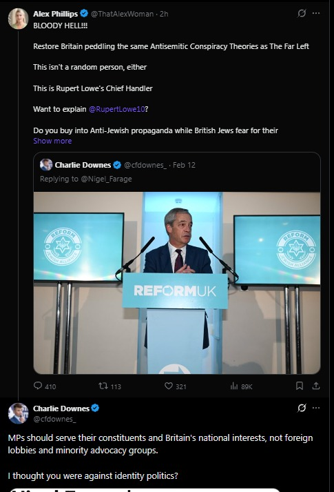 BritBoy95X's tweet photo. Yet a few days ago when their supporters were in uproar about Scott Benton and his 'Hebrew Tattoos' you strangely reposted something @cfdownes_ said months ago which basically got them out of that whole little scandal.

Sorry but that was bizarre and looked coordinated. https://t.co/cxymjzV1WJ