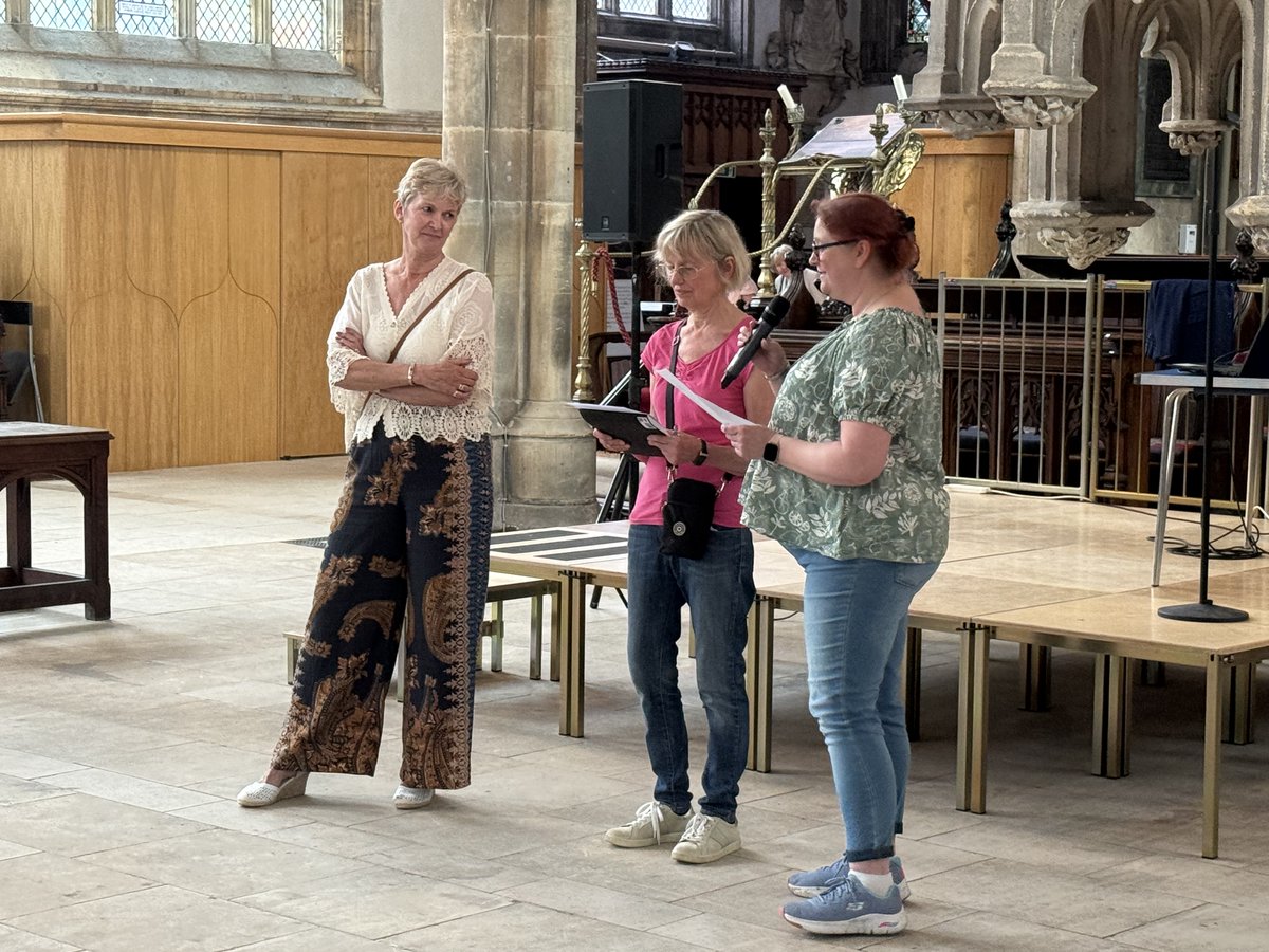 HullMinster's tweet photo. It’s volunteer week. 

Thank you to every single one of our amazing volunteers.

You make Hull Minster stronger ❤️

Enjoy your retirement Shirley.

Welcome Charlotte.

#volunteerweek #hullminster https://t.co/TSOg5pWbTq
