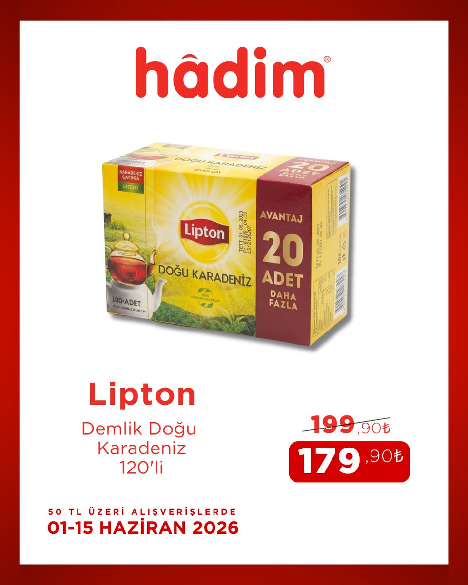 HadimAVM's tweet photo. 1 - 15 Haziran tarihleri arasındaki fırsatları kaçırmayın🎉
Keyifli alışverişler dileriz🛒

https://t.co/NnvXilrZwS https://t.co/Fp5RqJfTne