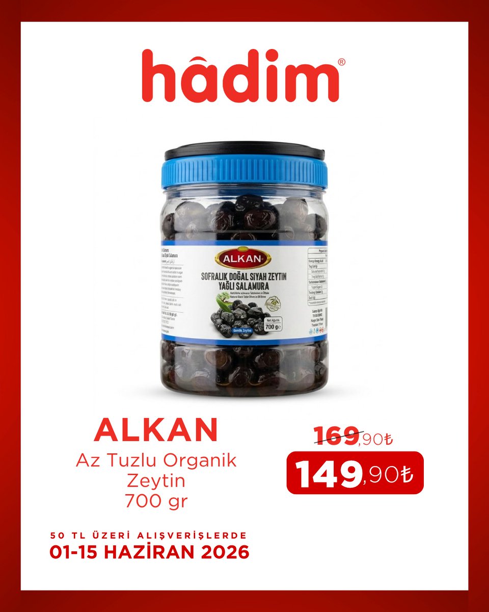 HadimAVM's tweet photo. 1 - 15 Haziran tarihleri arasındaki fırsatları kaçırmayın🎉
Keyifli alışverişler dileriz🛒

https://t.co/NnvXilrZwS https://t.co/Fp5RqJfTne
